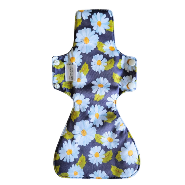 Menstrual Cloth Pads - Medium to Heavy Flow - Floral Field