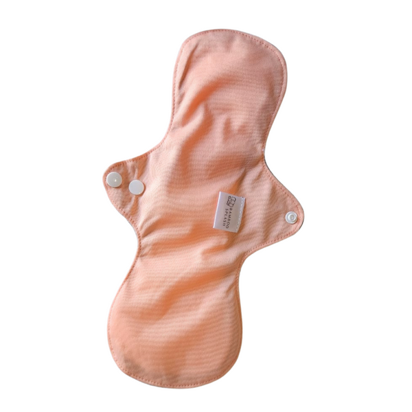 Menstrual Cloth Pads - Regular to Medium Flow - Peach